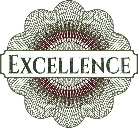 Excellence money rosette
