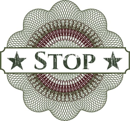 Stop linear rosette