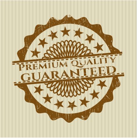 Premium quality guaranteed rubber stamp
