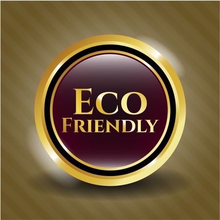 Eco Friendly gold badge