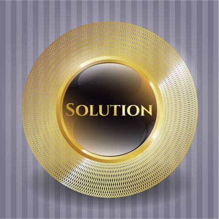 Solution shiny badge