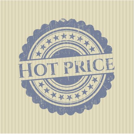 Hot Price grunge seal