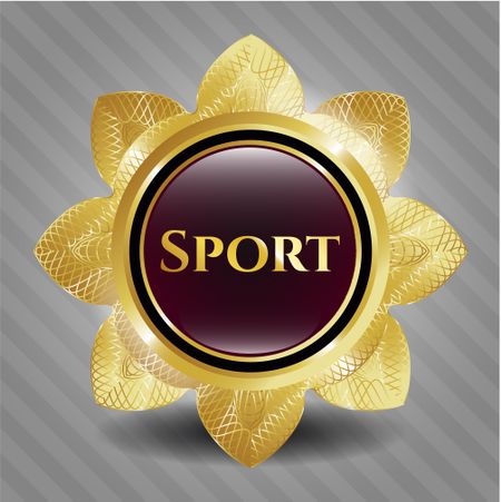 Sport gold flower