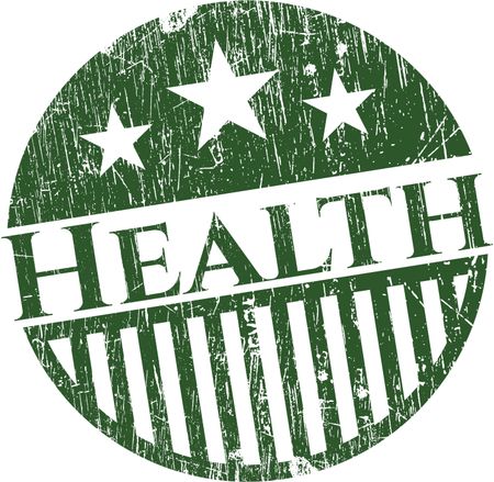 Health rubber stamp