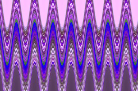 Varicolored abstract of sine waves for decoration and background with motifs of frequency, recurrence, predictability and rhythm
