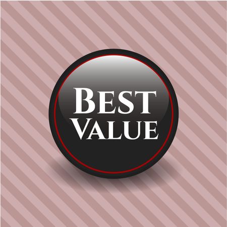 Best Value black shiny emblem