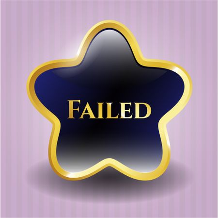 Failed shiny badge