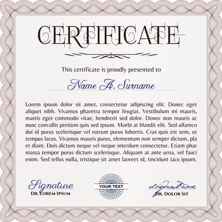 Certificate. Printer friendly. Customizable, Easy to edit and change colors.Lovely design. 