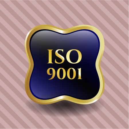 ISO 9001 gold badge