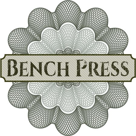 Bench Press abstract rosette