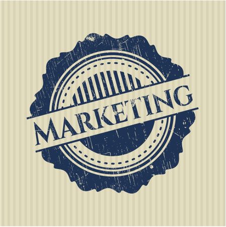 Marketing rubber stamp