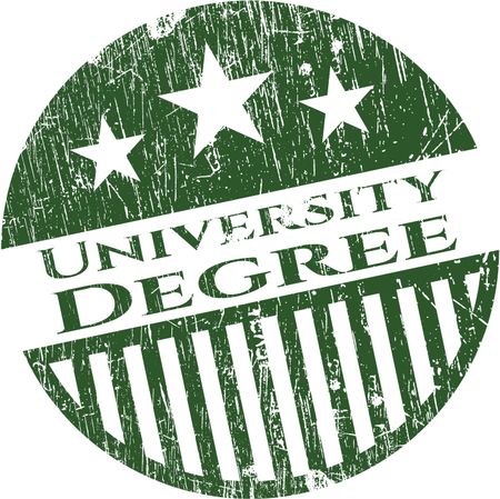 University Degree rubber seal