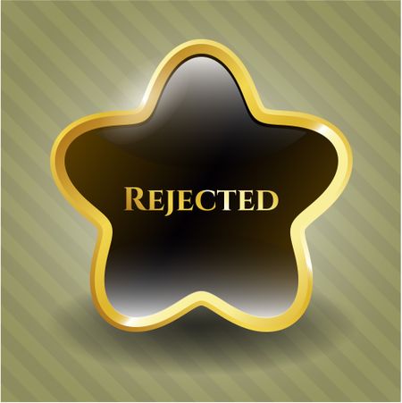 Rejected gold badge