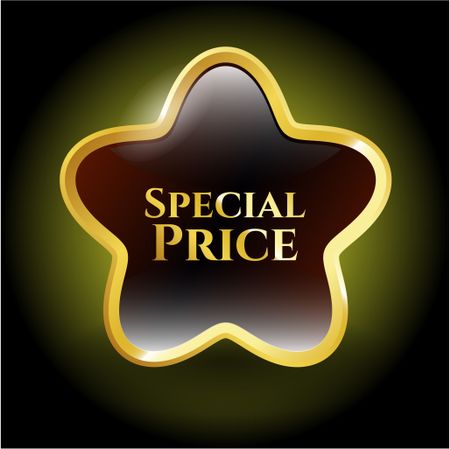 Special Price gold shiny emblem