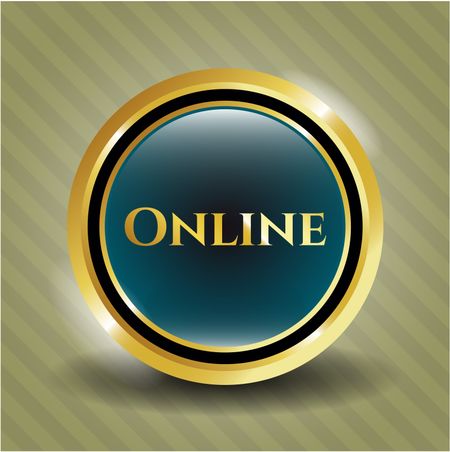 Online gold shiny emblem