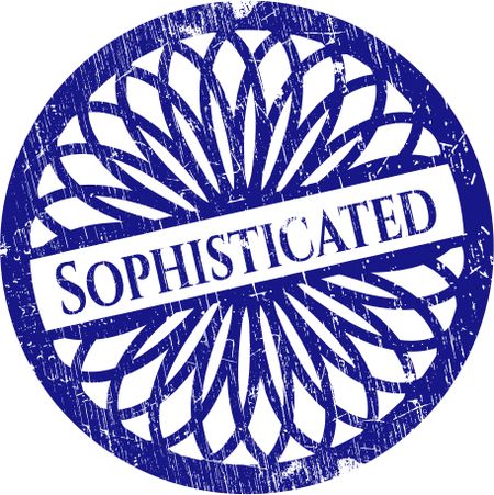 Sophisticated rubber stamp