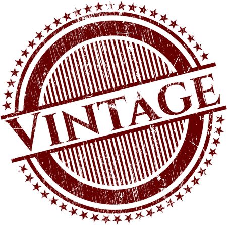 Vintage rubber grunge stamp