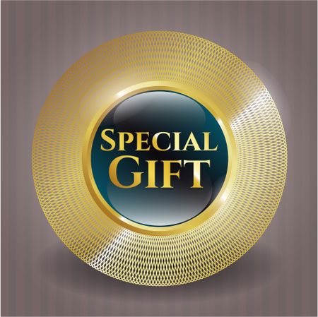 Special Gift gold badge
