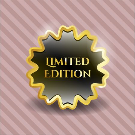 Limited Edition gold shiny emblem