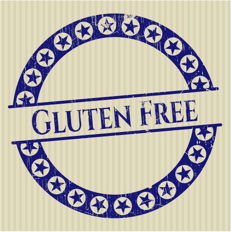 Gluten Free rubber stamp