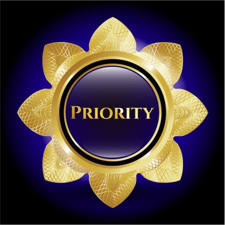 Priority gold badge