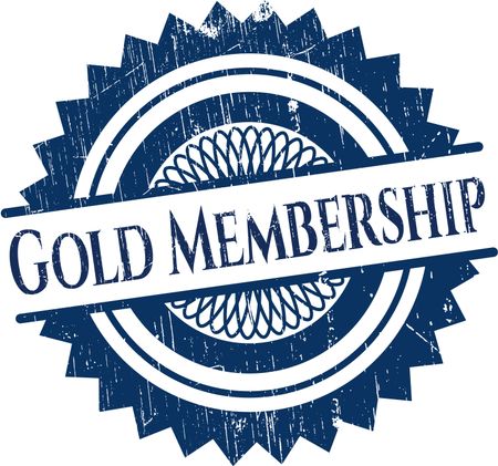 Gold Membership rubber seal