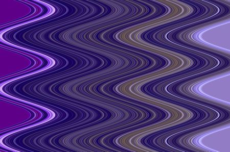Wavy abstract with pink and violet S-curves for decoration or background with motifs of fluidity, alternation, synergy