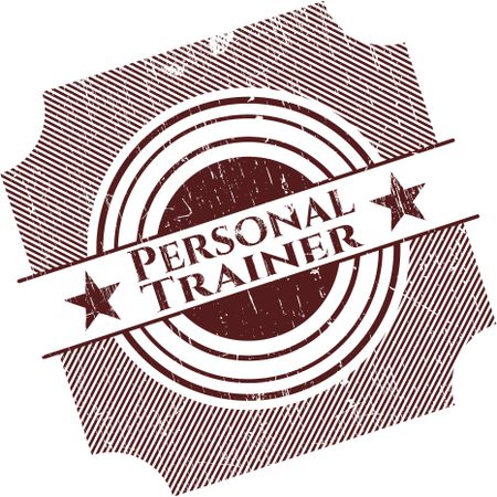 Personal Trainer rubber stamp