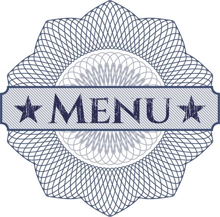 Menu rosette