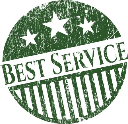 Best Service grunge seal