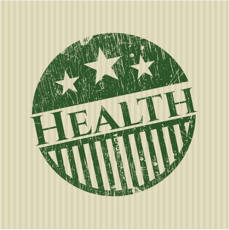 Health rubber stamp