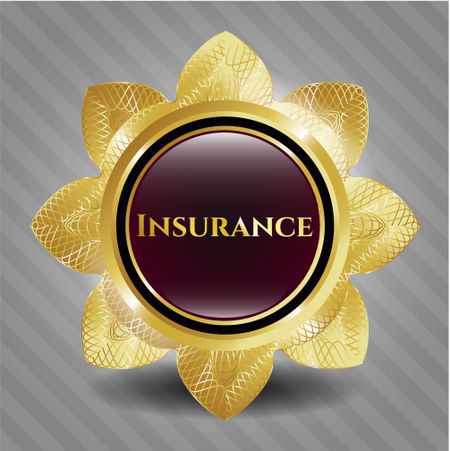 Insurance gold flower