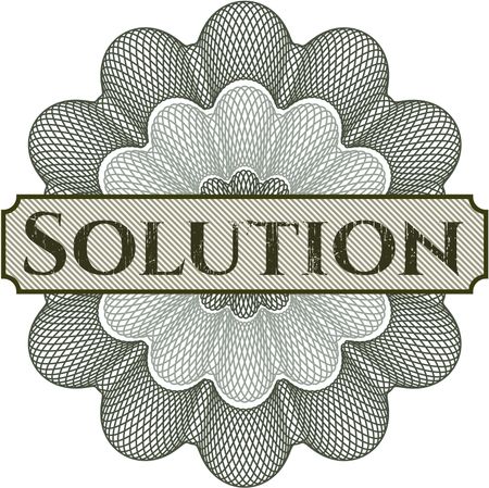 Solution linear rosette