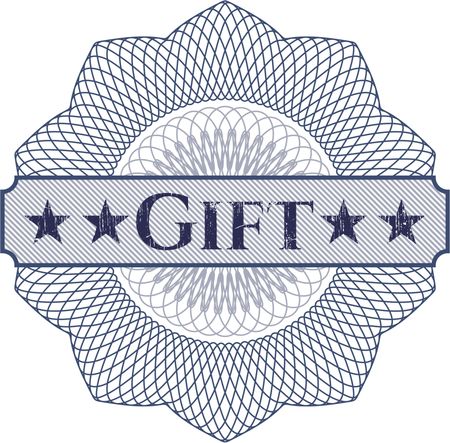 Gift abstract rosette