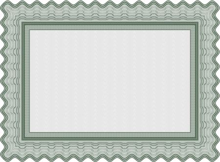 Certificate. Vector pattern that is used in currency and diplomas.With great quality guilloche pattern. Modern design.