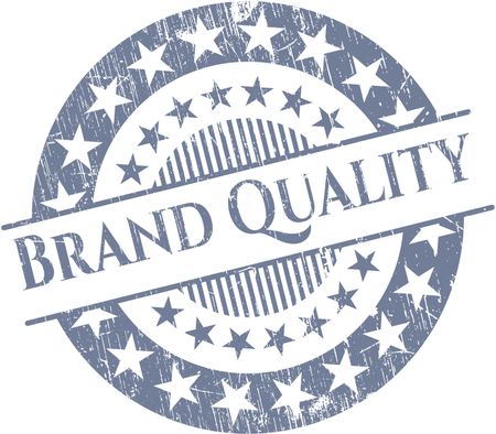 Brand Quality rubber stamp
