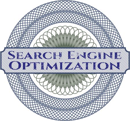 Search Engine Optimization abstract rosette
