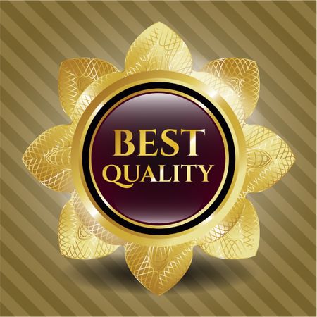 Best Quality gold badge