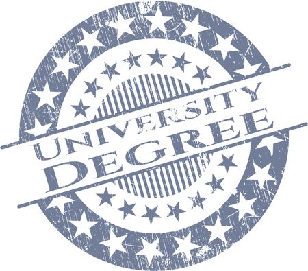 University Degree rubber seal