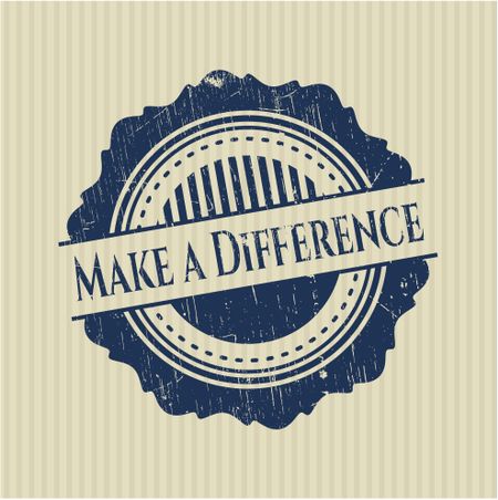 Make a Difference rubber grunge seal