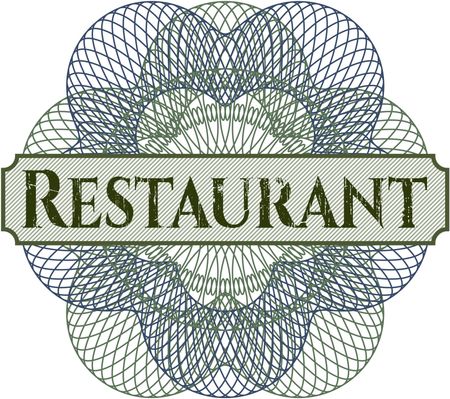Restaurant linear rosette