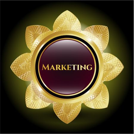 Marketing gold badge