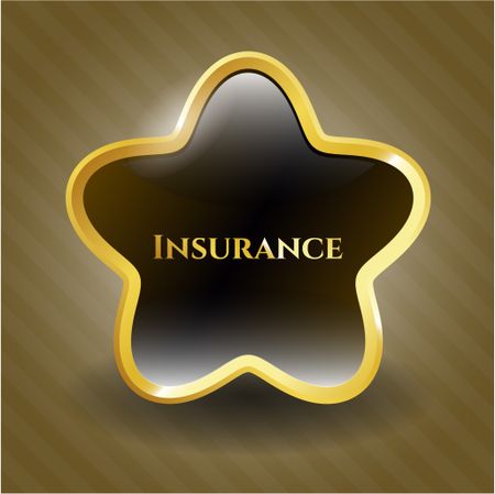 Insurance gold badge