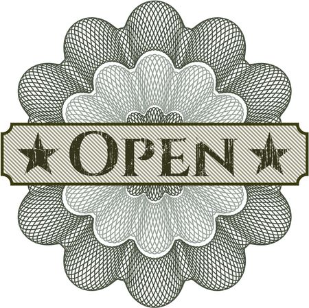 Open rosette