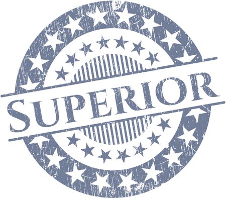 Superior rubber grunge stamp