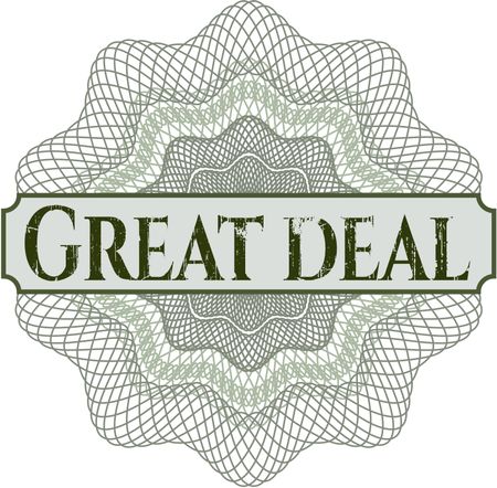 Great Deal linear rosette