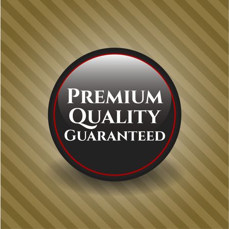 Premium Quality Guaranteed black shiny emblem