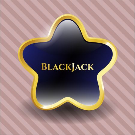 BlackJack gold shiny emblem