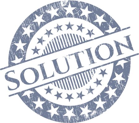 Solution rubber grunge seal