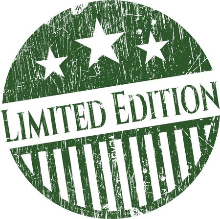 Limited Edition grunge seal